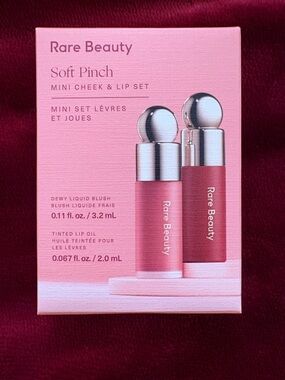 Rare Beauty Soft Pinch Mini Cheek & Lip Set - Soft Pink